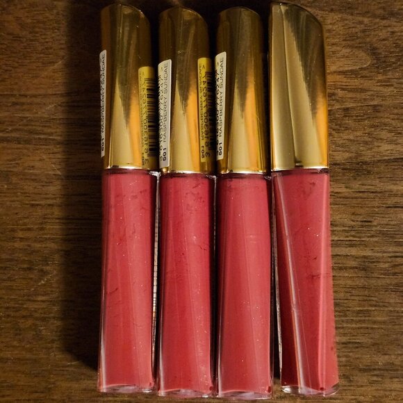 RIMMEL LONDON Oh My Gloss Plump Lot of 4 RASPBERRY SUNDAE BNIP - Picture 2 of 4
